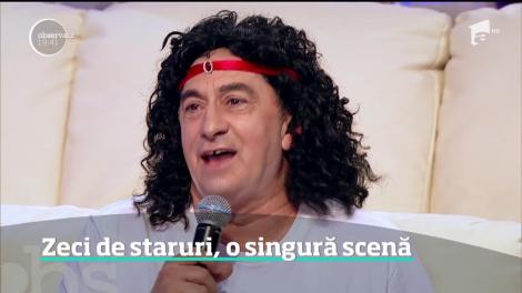 Lady Gaga, Marian Nistor, Dalida şi Benone Sinulescu, pe scena ”Te cunosc de undeva!”