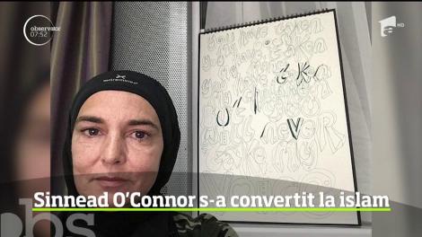 Cântăreaţa Sinead O'Connor s-a convertit la islam. Nu şi-a schimbat doar religia, ci şi numele