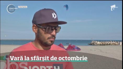 Vara din mijlocul toamnei i-a scos pe români la plimbare