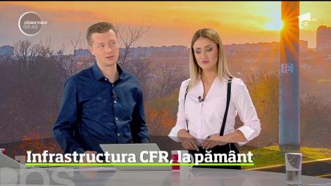 Campania "Avem o ţară frumoasă, cum ajungem la ea?" Infrastructura CFR, la jumătate faţă de cea de acum 30 de ani