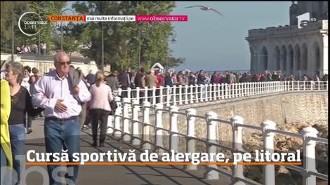 Cursă sportivă de alergare, pe Litoral