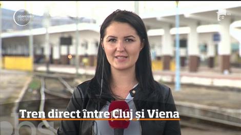 De anul viitor, tren direct între Cluj și Viena