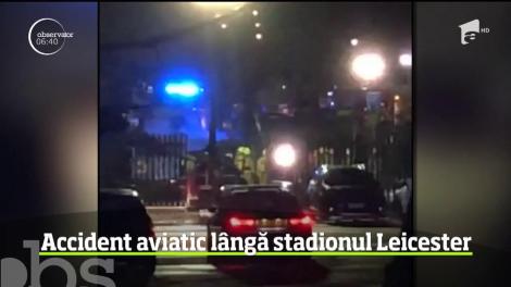 Elicopter prăbușit lângă station. Afaceristul care deţine clubul Leicester City se afla în aparatul de zbor