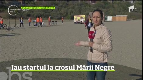 Peste 1000 de persoane iau startul la crosul Mării Negre