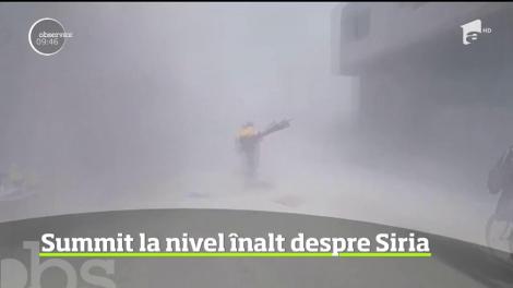 Viitorul Siriei, dezbătut la nivel înalt la Istanbul