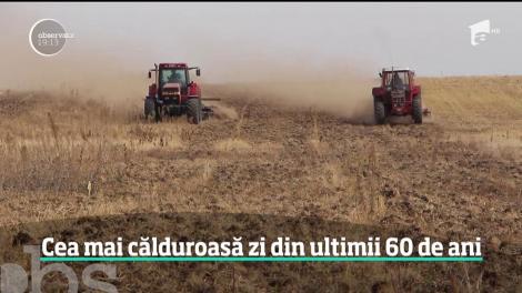 Valul de aer tropical a prelungit seceta &icirc;n Rom&acirc;nia