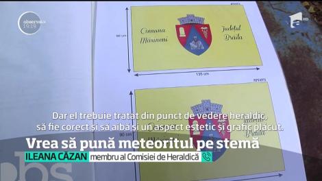 Motivul pentru care edilul din comuna clujeană Mociu vrea să pună un meteorit pe stema localităţii