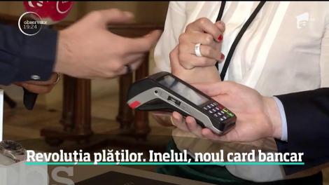 Revoluţia plăţilor! Inelul, noul card bancar