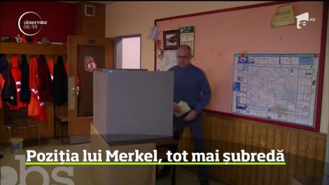 Lovitură după lovitură pentru Angela Merkel