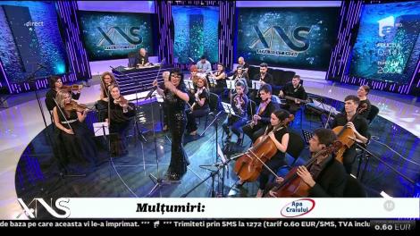Demonstraţie live! Ozana Barabancea cântă și dirijează în același timp