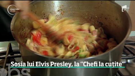 Sosia lui Elvis Presley, la "Chefi la cuțite"