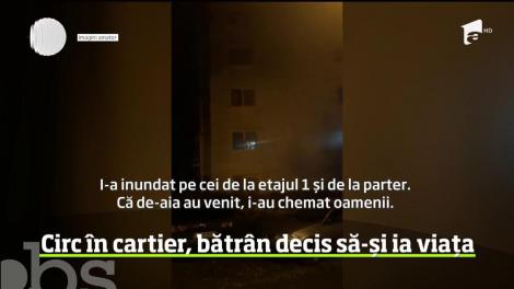 O tentativă de sinucidere a pus pe jar un cartier întreg din Constanţa!