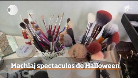 Machiaj spectaculos de Halloween