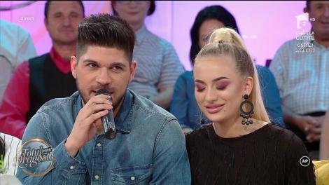 Francesca şi Adrian formează un cuplu pe scenă, dar şi acasă!