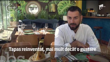 Celebrele aperitive spaniole, Tapas, au devenit adevarate piese de rezistenţă ale chefilor români