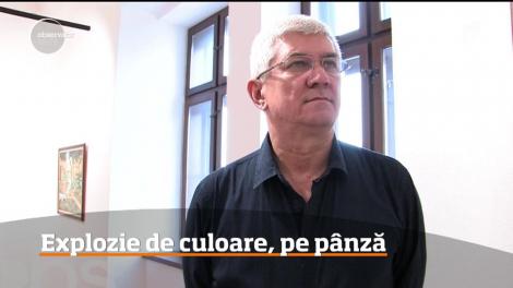 Expoziție de culoare, pe pânză, în Bihor