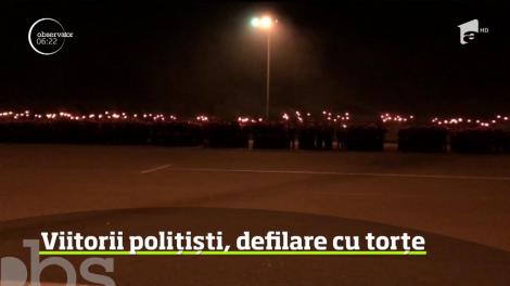 Emoţii pentru absolvenţii Şcolii de Agenţi de Poliţie din Câmpina!