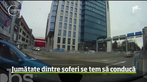 Şoferii din România sunt stresaţi şi nervoşi