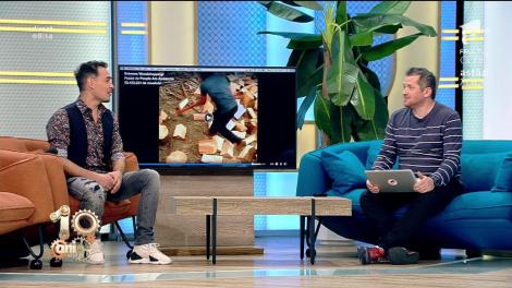 Râzi cu lacrimi! Răzvan de la "Neatza" are cel mai tare banc: "Ce face românul când e prins că fură lemne din pădure?"