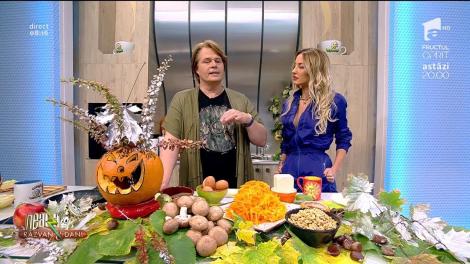 "Plăcintă din dovleac cu colțișori", o rețetă specială de Halloween