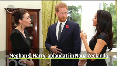 Prinţul Harry şi soţia sa Meghan se află în Noua Zeelandă, ultima etapă a turneului lor în ţările din bazinul Oceanul Pacific