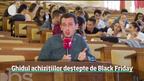 Black Friday, lecţie de economie în universităţi. Studenții au învățat cum să nu se lase păcăliţi de falsele reduceri