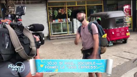 Jojo și Paul Ipate, Jocurile Foamei la "Asia Express": "Nu îmi trebuie decât o farfurie de orez, dar să nu fie picantă"