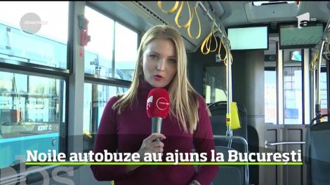 Primele 20 de autobuze turceşti au ajuns în Capitală, însa deocamdată bucureştenii nu le pot folosi