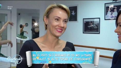 Baletul dezvoltă armonios corpul copiilor! Oana Ioniță: "Pe lângă perfomanță, înseamnă și multe sacrificii"