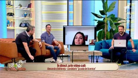 "Școala de Ucenice". Alexandra Băltărețu are parte de un joc inedit. Concluzia lui Dani: ”Mai încearcă să desenezi figidere, în rest ești perfectă”