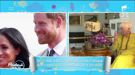 Monica Tatoiu o analizează pe soția Prinţului Harry: ”Meghan Markle vine dintr-o altă lume.  Niciodată nu o să se ridice la nivelul lui Kate Middleton”