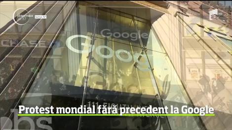 Protest fără precedent la sediile concernului Google din toată lumea
