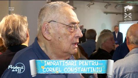 Cornel Constantiniu a lansat două albume. Ce i-au transmis vedetele prezente la eveniment