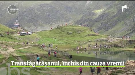Transfăgărăşanul a fost închis din cauza condiţiilor meteo
