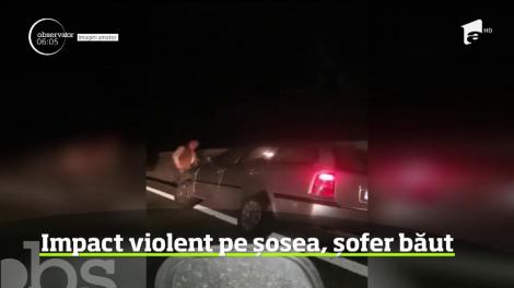 Accident spectaculos pe o şosea din judeţul Maramureş!