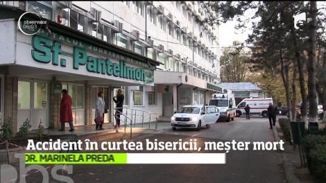 Un bărbat din Vaslui a murit &icirc;n curtea bisericii &icirc;n timp ce lucra la acoperişul clopotniţei