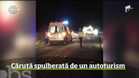 Grav accident pe Drumul Naţional 2C în Ialomiţa!