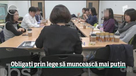 Coreea de Sud reduce numărul de ore de muncă de la 68 la 40