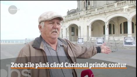 Lucrările la Cazinoul din Constanţa ar trebui să fie finalizate în mai puţin de zece zile. Localnicii sunt sceptici