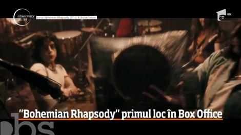 Filmul despre viaţa şi cariera lui Freddie Mercury, Bohemian Rhapsody, primul loc în Box Office