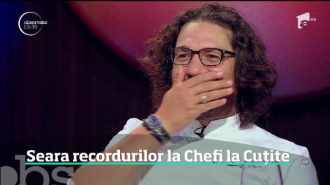 Seara recordurilor la ”Chefi la Cuţite”