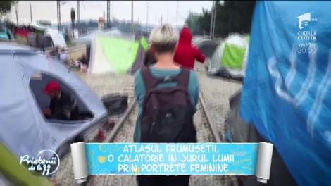 O tânără din București a călătorit în 50 de țări pentru a realiza atlasul frumuseții