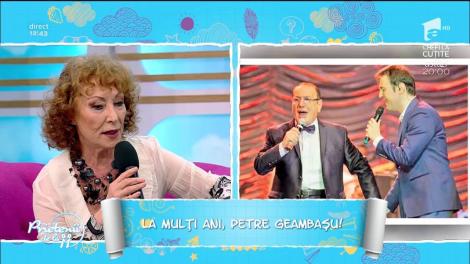 Doina Spătaru și Petre Geambașu, prieteni de o viață