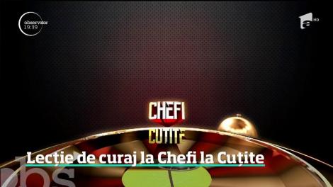 Să lupţi în ciuda durerii şi să-ţi urmezi visul chiar şi când viaţa te mutilează, lecția de curaj de la ”Chefi la Cuţite”