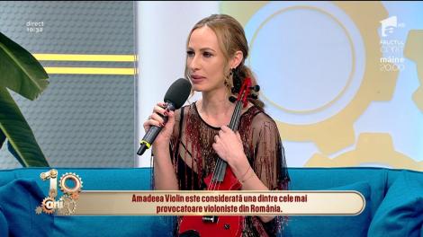 Amadeea Violin cântă, la Neatza, melodia "Get Lost"