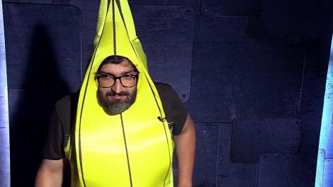 O nouă șansă pentru Robert Candoi la "Chefi la cuțite"! Concurentul gătește banana hazlie pentru cei trei jurați