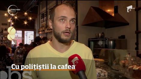 Cu polițiștii la cafea. Totul se întâmplă în fiecare marți dimineața, în Cluj