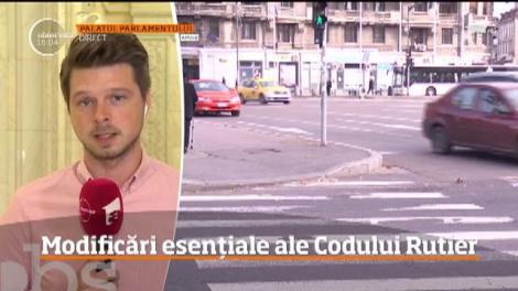 Modificări esențiale la Codul Rutier