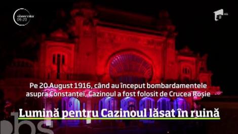 Lumină pentru Cazinoul lăsat în ruină