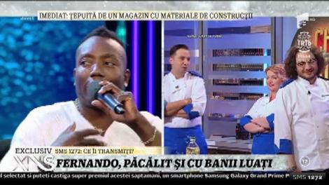 Fernado, fostul concurent la "Chefi la cuțite", păcălit și cu banii luați! Afacerile l-au băgat aproape în faliment: "Am rămas fără 1500 de euro și 3000 de lei"